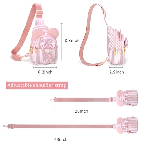 Image of Initial Purse for Girls Kids,Birthday Gifts for 3-8 Years Old