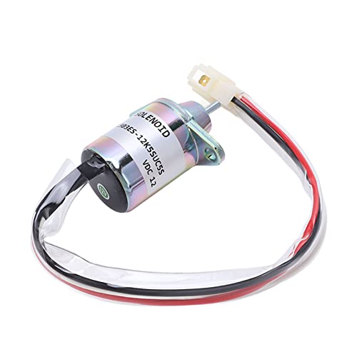 Solenóide de desligamento de combustível XTevu, válvula solenóide de desligamento de combustível 12V