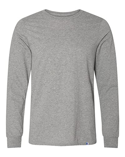 Image of Russell Athletic Men's Basic Cotton Long-Sleeve T-Shirt