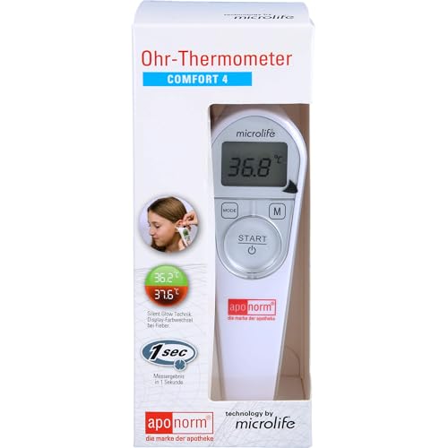 Aponorm Ohr-Fieberthermometer Comfort 4, 1 St. Fieberthermometer