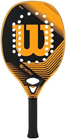 Wilson Nitro, Raquete de Tênis de Praia Adulto Unissex, Preto (Bl...