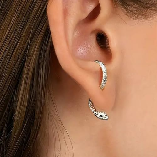 Punk Snake Earrings for Women Retro Snake Halloween Earrings Halloween Party Jewelry Gift2
