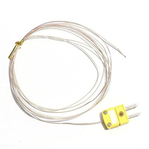 Termopar tipo K TT-K-30-SLE con sensor de punto esférico SMT y cable de PTFE de 2M 4