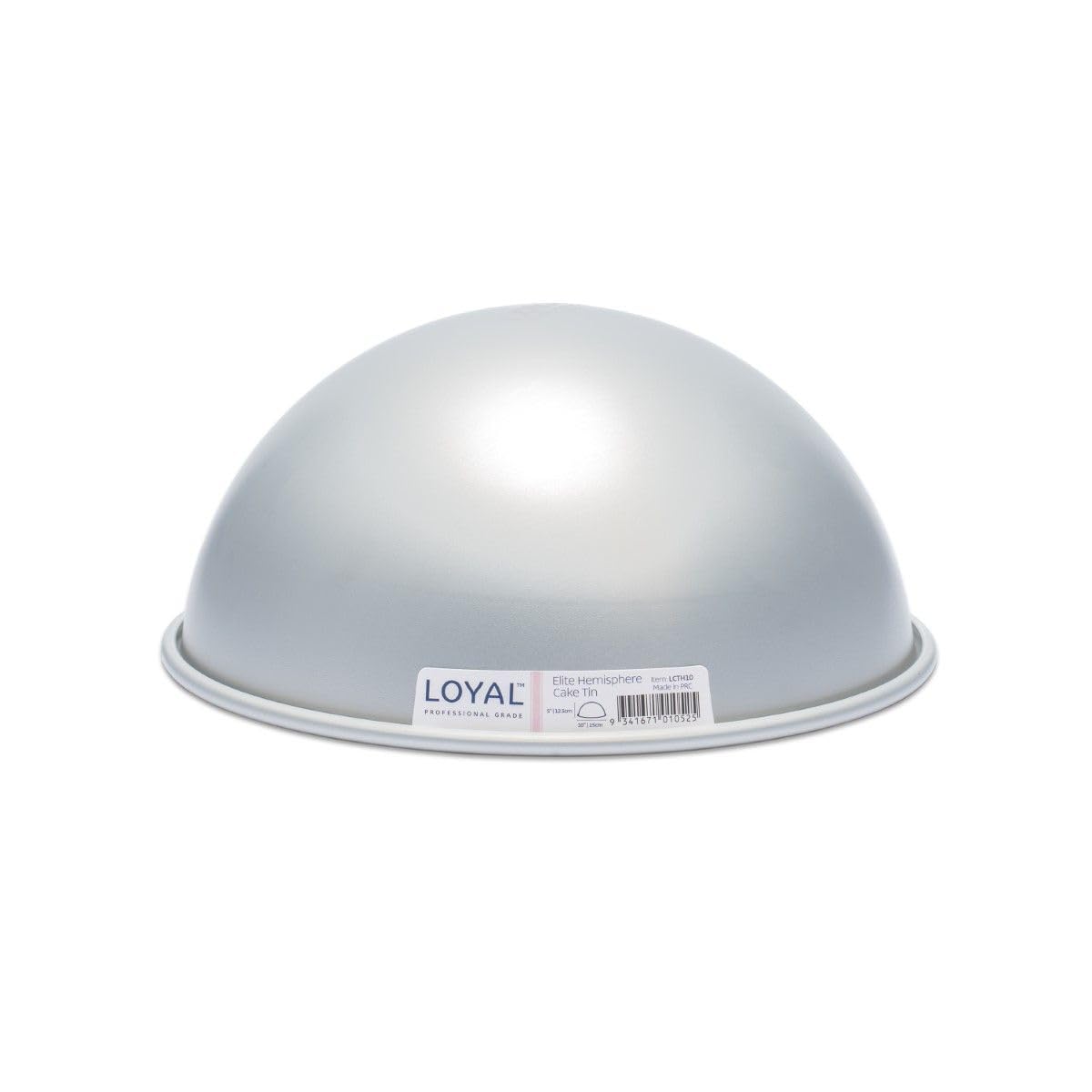 LOYAL Elite Cake Pan Ball Pan Ø25cm, Baking Tin, Optimal for Baking Round Cakes in a Ball Shape, Non-Stick Coating, Even Heat Distribution - Ø 25 cm