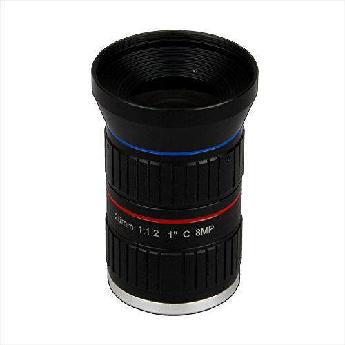 【中古】 Quanmin Starlight 8メガピクセル HD 4K 1インチ 25mm F1.2 マニュアル ITS 道路交通監視 CCTVレンズ Cマウント 5MP 6MP 8 MP ボックス Amazon.com : Quanmin 25mm F1.2 CCTV Lens - 8MP Starlight 1