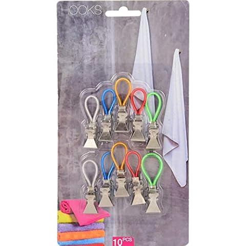 Hibuy 10x Towel Hooks / Clips Cover