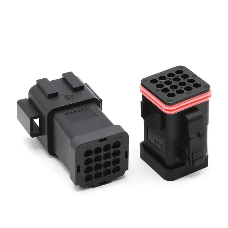 1Pcs Automotive Waterproof 132015-0072 Male and Female Connector 132015-0074 2P 4P 8P 12P 16P 24P 132015-0070 0075 0073(24-Hole Male Termina)