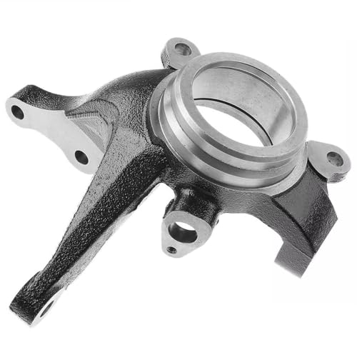 Image of Detroit Axle - Front Right Steering Knuckle for 2004-2008 Kia Spectra Spectra5, Replacement 2005 2006 2007 Passenger Side Steering Knuckle Assembly