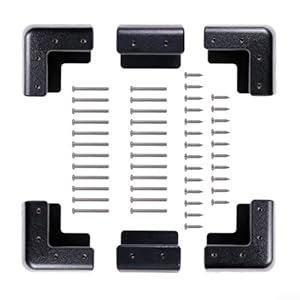 Toolsevery Solarmodul ABS-Eckwinkel Halterungs-Set
