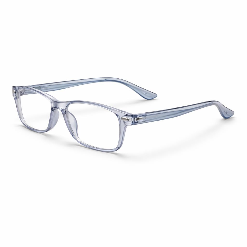 Reading Glasses Pack of 1 for Men Women | Full Rim Single Vision Eyeglasses | Clear Lens Spectacles | Lightweight Comfortable Power Glass for Daily Reading Office Use.-image-31