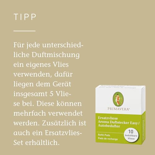 Primavera Aroma Duftstecker Easy – Elektrischer Duftdiffuser für Raumduft