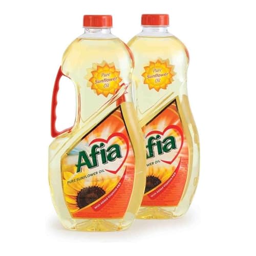 Afia Pure Sunflower Oil 1.5 L Pack of 2
