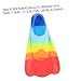 POPETPOP Kids Swimming Flippers Silicone for Children Lightweight Short Flippers for Swimming Training Open Heel Design Suitable for Boys and Girls