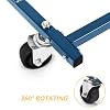 Engine Cradle Stand with Wheels Compatible with Ford Small Block Easy Movement, Rolling Heavy Duty Steel Engine Cradle Engine Cart 1000 Pounds Capacity Powder Coated