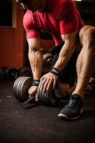 Harbinger Big Grip No-Slip Nylon Lifting Straps with DuraGrip (Pair) - Image 5