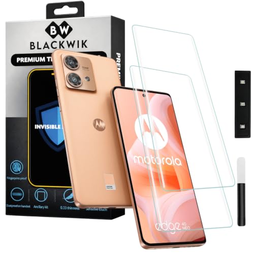 Image of Blackwik UV Curved Tempered Glass for Moto Edge 40 Neo | 2-Pack