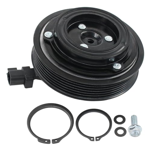 ApplianPar Air Conditioner A/C Compressor Clutch Assembly with Plate Pulley Bearing Coil Kit for Chrysler 300 2011-2013 Jeep Grand Cherokee 2011-2016 Dodge Charger 2011-2013 Challenger Durango