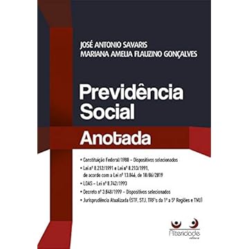 Capa do livro Previdência Social Anotada