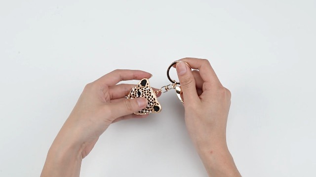 Porte-clés Nestor Pony Léopard - Balzac Paris