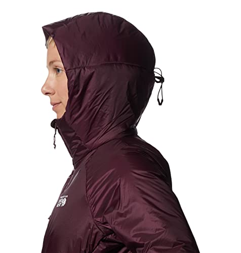 Mountain Hardwear Women's Standard Compressor Hoody, Cocoa Red, X-Large #TOP4