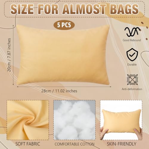 Image of Xuhal 5 Pcs Purse Insert Pillows Set Fillers to Keep Shape, Uniform, Gold
