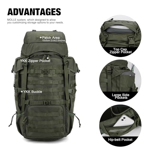 Mardingtop 70L Military Backpack