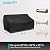 VARIETYFACE Large Patio Sofa Cover for 3-Seater Outdoor Couch, 80"W x 38"D x 35"H, Waterproof PU-Coated Oxford Fabric, All-Weather Protection with Air Vents & Buckle Straps, UV Resistant