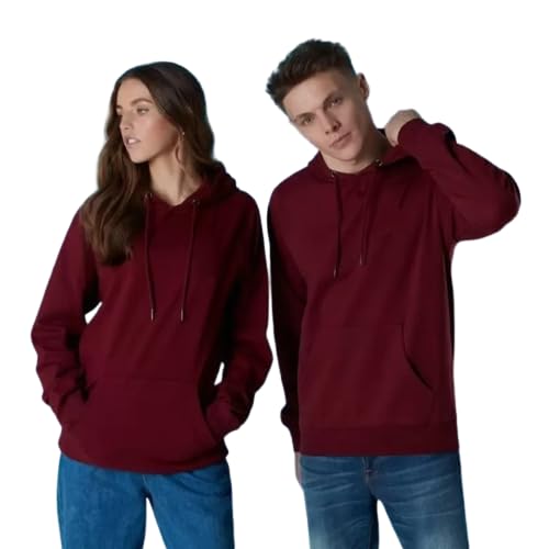 LLL FASHION Solid Casual Full Sleeve Couple Hoddie For Winter's