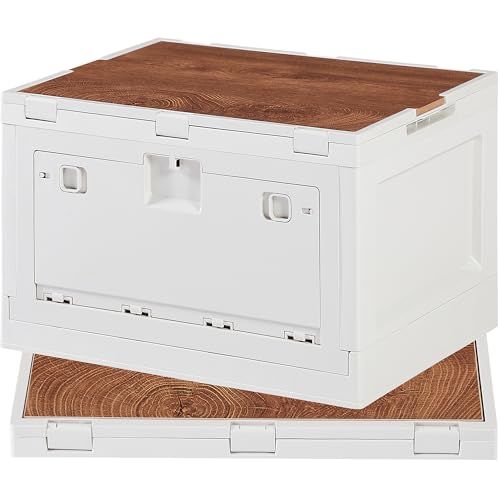 VECELO Collapsible Storage Bins with Lids