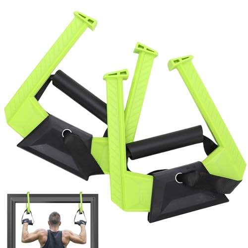 Image of Portable Pull Up Bar For Doorway, Home Gym Equipment, Travel Pull Up Bar, 220lbs Weight Capacity, Chin-Up Core Training