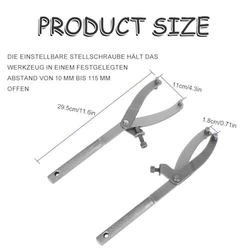 Ohh-nanjoo Blockierwerkzeug Kupplung, Haltewerkzeug Kupplung, Kupplungshaltewerkzeug, Kupplungsschlüssel, Blockierwerkzeug Variomatik Roller, Variomatik Blockierwerkzeug Kupplung Für Motorrad Roller