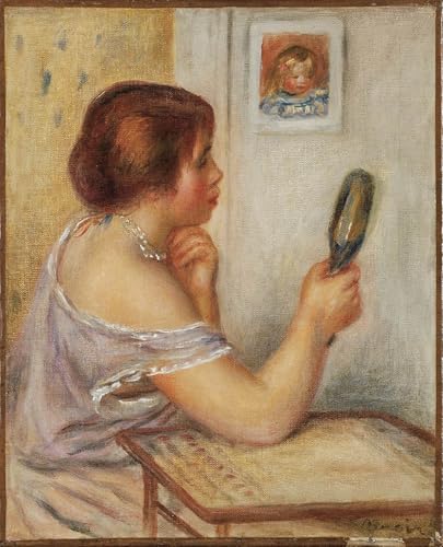 Affiche Graffiti Art Mural Renoir 60x90cm Gabrielle au Miroir
