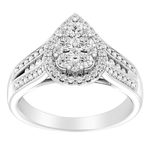 GILDED fB[X lH_Ch w 1ct/0.75ct/0.5ct | miVAEhAXNGA&I[oJbg | 925X^[OVo[܂14KbL, 7, _ChB, _Ch