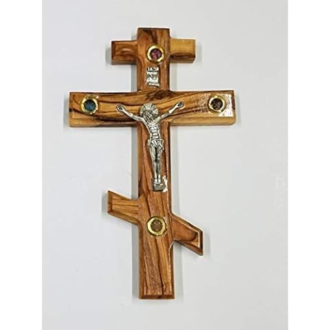 Bethlehem Gifts Olive Wood Cross Cover