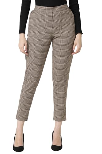 Image of Van Heusen Women High Rise Work Regular Fit Utility Pants