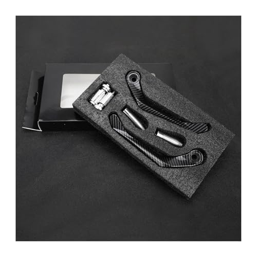 GVGFKPKZAY Für Aprilia RSV 4 RSV4 R FACTORY 2009–2016 Motorrad-Handprotektoren Motorrad Handschutz(Silber)