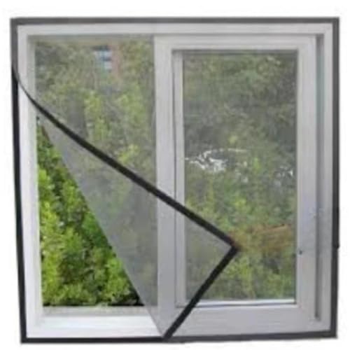 Tela Mosquiteiro para Janela，Tela Mosqueteiro Janelas Magnético Anti Inseto Ajustável