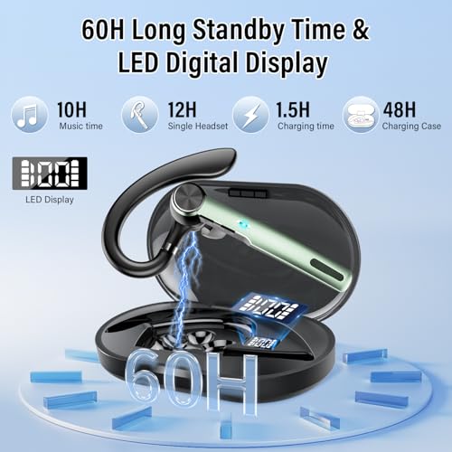 Auricular Bluetooth Inalámbrico G2 Negro Over Ear miniatura 6