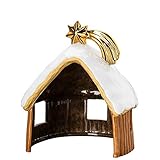  Weihnachtskrippe Krippenfiguren Krippenstall