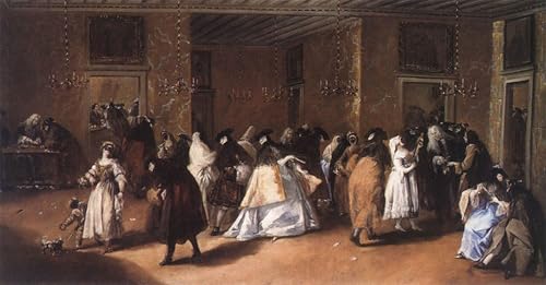 Toile Le Ridotto Francesco Guardi pour la décoration grand format du salon
