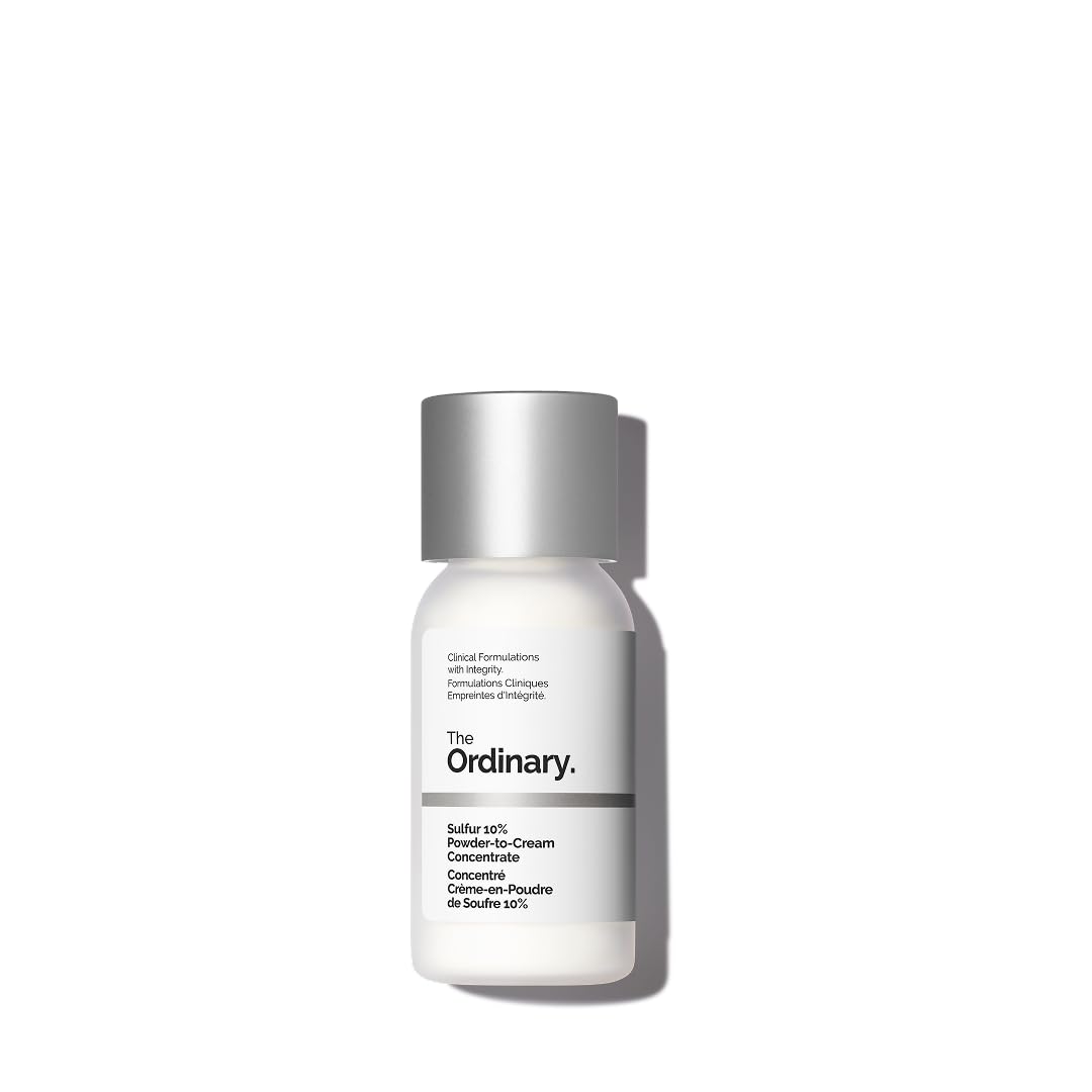 The Ordinary Sulfur 10% Powder-to-Cream Concentrate, targeted blemish spot treatment, helps minimize appearance of breakouts - Review, Price and Buying Guide