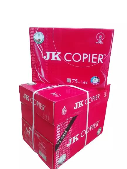 A4 White Papper Multipurpose Copier Printing 75gsm Paper Photo Copier fax Printer Laser Inkjet Offset Printing 500 Sheets Per Ream (2 Reams (1000 Sheets))