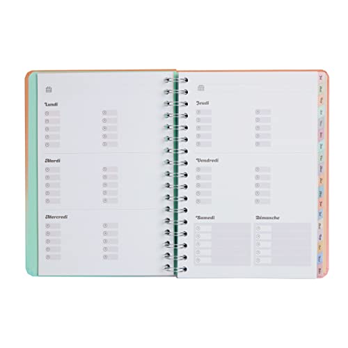Mr.Wonderful Office 2023-2024 Weekly Diary - All My Projects, Multi-Coloured - Multi-Coloured - Image 4