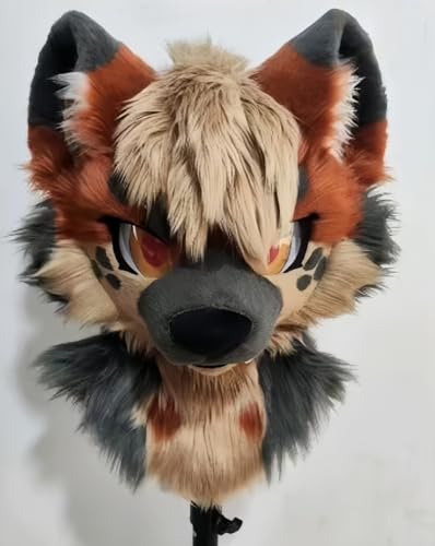 Fursuit a medida de pelaje suave y amigable con la piel que evita irritaciones en el disfraz 2