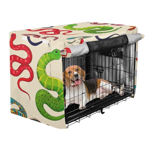 Housse de cage Snakes imperméable avec fenêtres d'aération taille M
