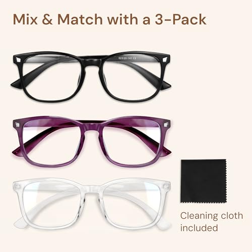 Image of Gaoye Stylish Eyewear Frame Accessories - Blue Light Glasses for Woman - Computer Glasses for Blue Light Blocking
