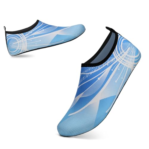 Womens Water Shoes, Swimming Aqua Shoes for Men,Breathable Quick-Dry Elastic Barefoot, Beach Surfing Yoga Sports Aqua Socks3