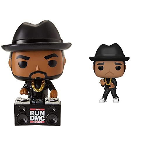 Sale Funko Pop! Rocks: Run-Dmc - Jam Master Jay &Amp; Pop! Rocks: Run-Dmc - Run Multicolor, 3.75 Inches