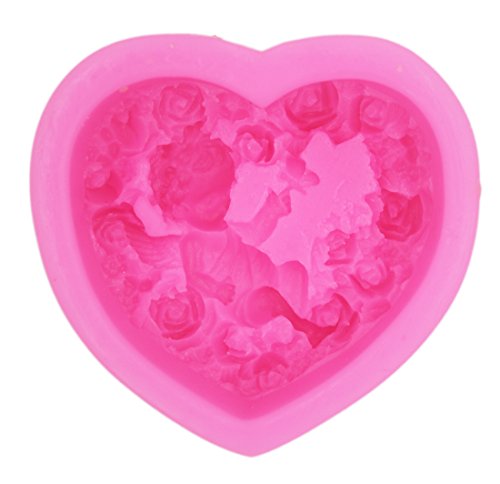 Longzang Angel Silicone Mold Craft Art Silicone Soap Mold Craft Molds Diy Handmade Soap Molds (S156) #TOP2