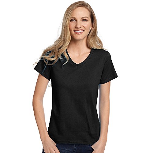 Hanes Relaxed Fit Women's ComfortSoft® V-neck T-Shirt